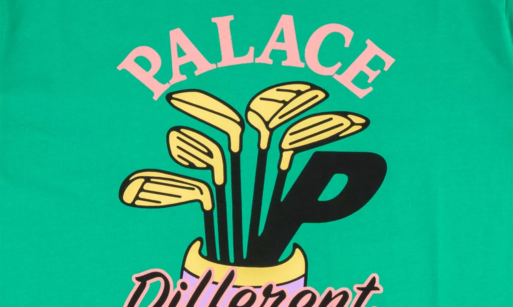 Cheap Palace Dif Strokes T-Shirt 0121