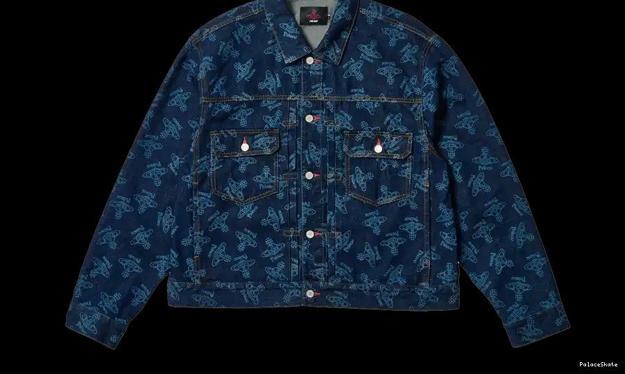 Cheap Palace Jacket - Denim Indigo